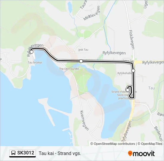 SK3012 Bus Line Map