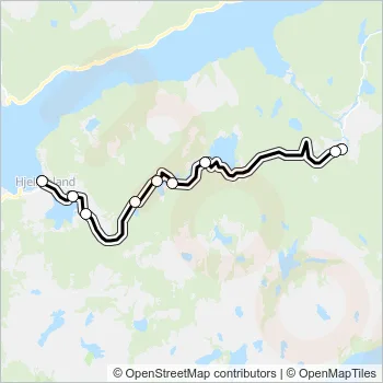 141 Bus Line Map