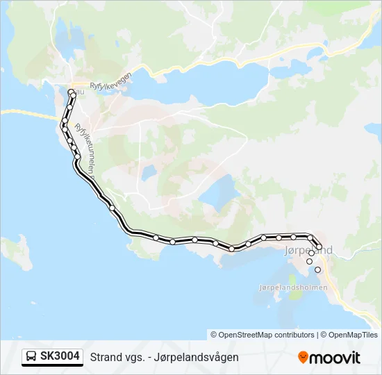 SK3004 Bus Line Map