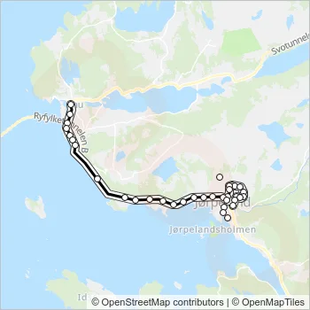 SK3004 Bus Line Map