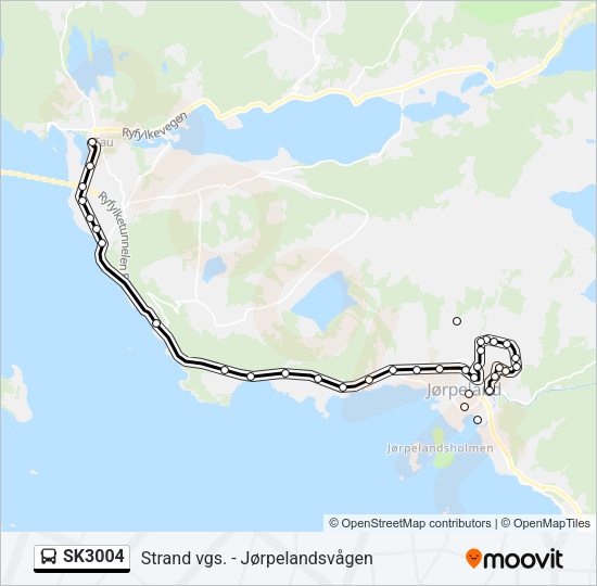 SK3004 Bus Line Map
