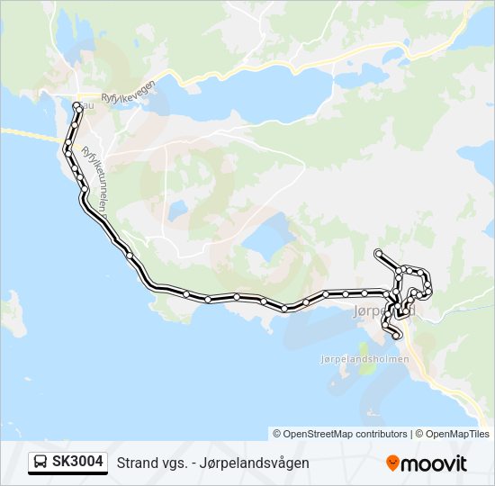 SK3004 Bus Line Map