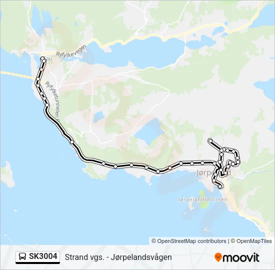SK3004 Bus Line Map