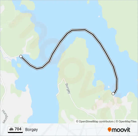 704 Ferry Line Map