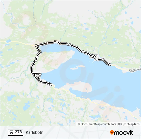 273 Bus Line Map