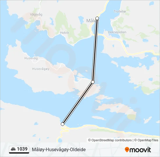 1039 Ferry Line Map