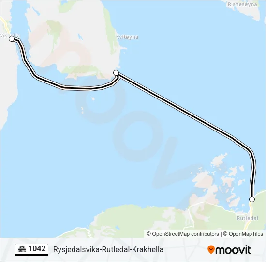1042 Ferry Line Map