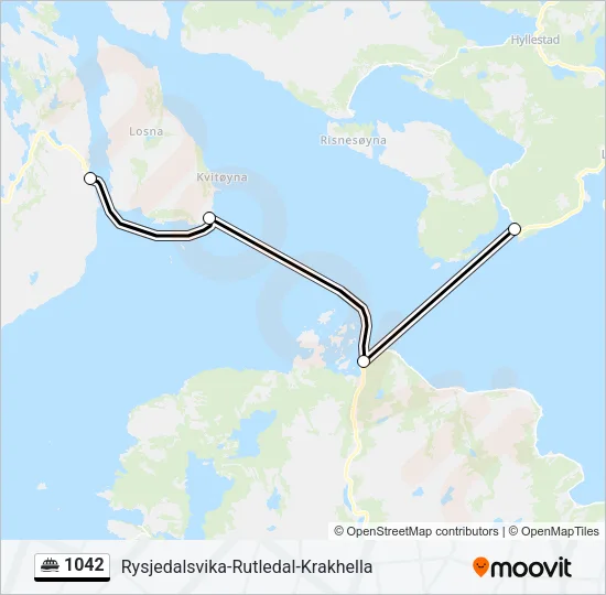 1042 Ferry Line Map