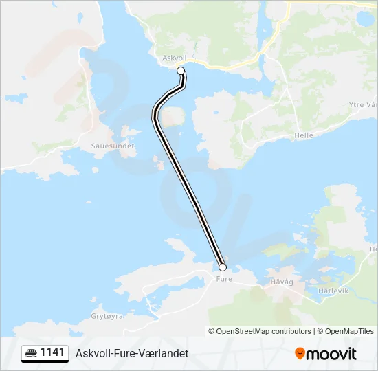 1141 Ferry Line Map