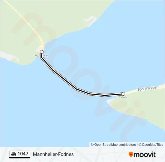 1047 Ferry Line Map