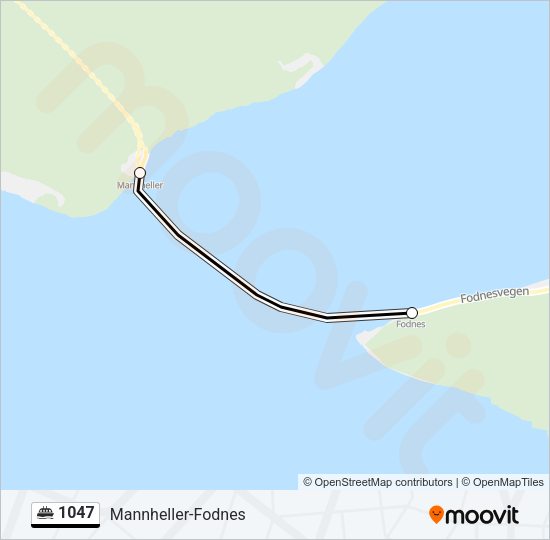 1047 Ferry Line Map
