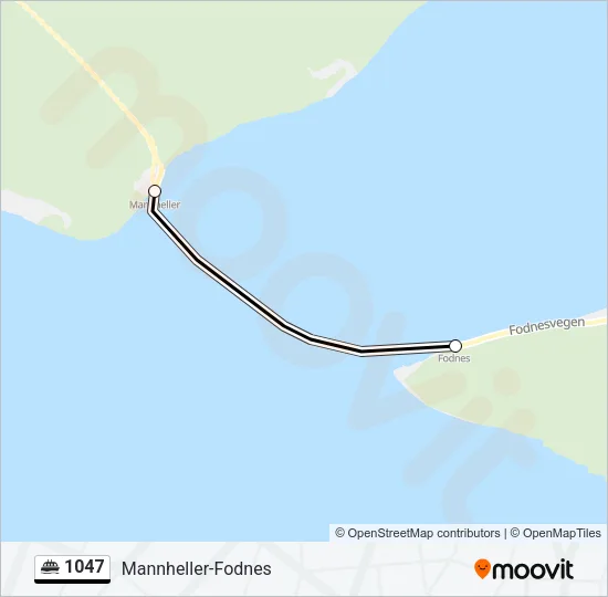 1047 Ferry Line Map