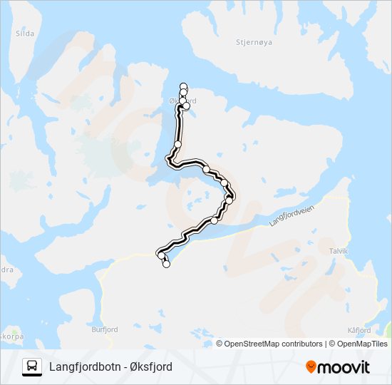 FLEKS802 Bus Line Map