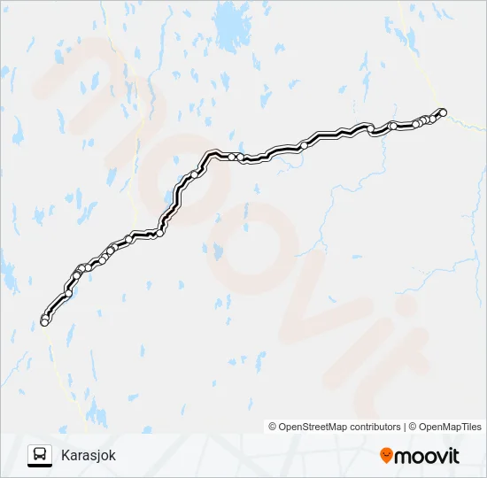 FLEKS803 Bus Line Map