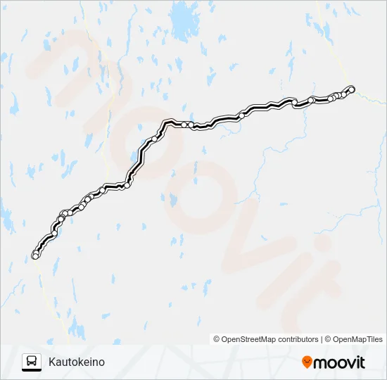 FLEKS803 Bus Line Map