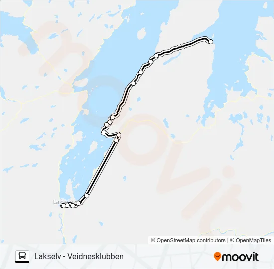 FLEKS814 Bus Line Map
