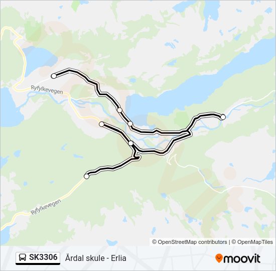 SK3306 Bus Line Map