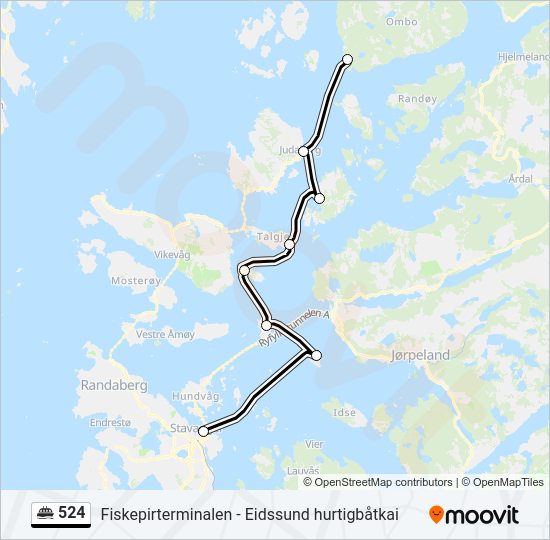 524 Ferry Line Map