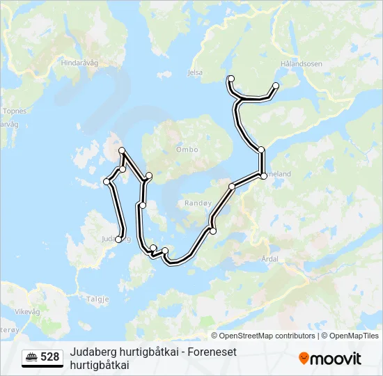528 Ferry Line Map