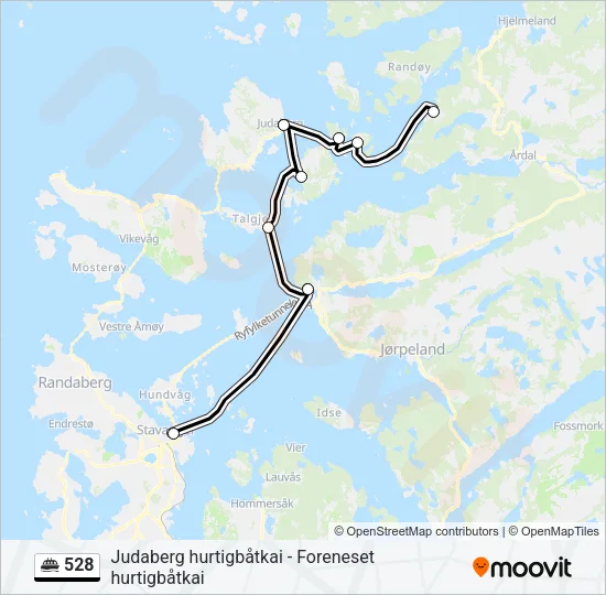 528 Ferry Line Map