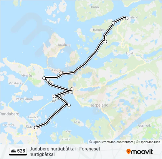 528 Ferry Line Map