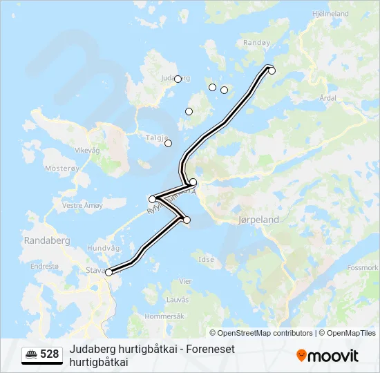 528 Ferry Line Map