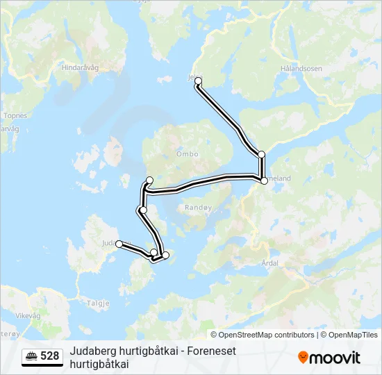 528 Ferry Line Map