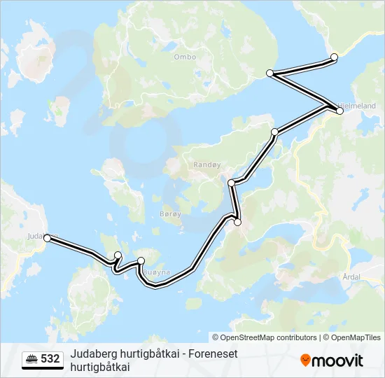 532 Ferry Line Map