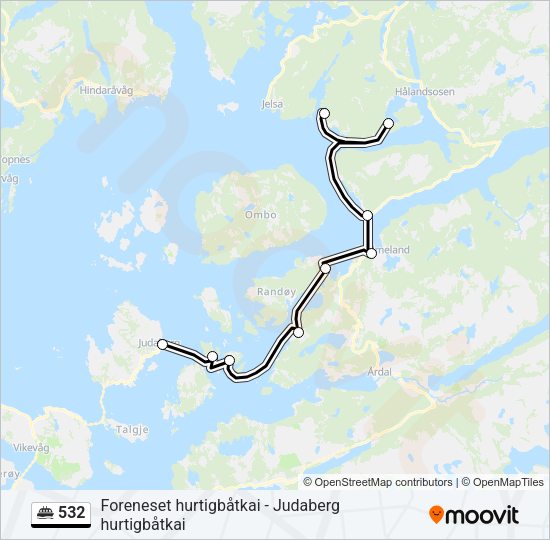 532 Ferry Line Map