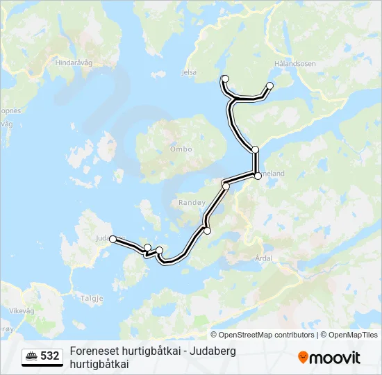 532 Ferry Line Map