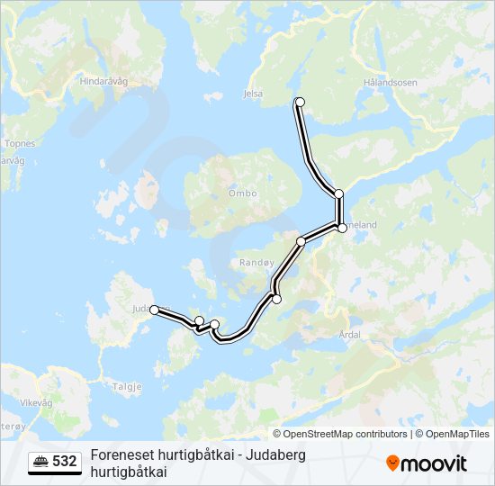 532 Ferry Line Map