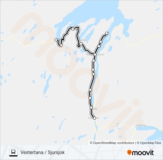 FLEKS823 Bus Line Map