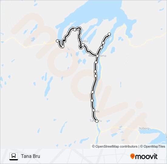 FLEKS823 Bus Line Map