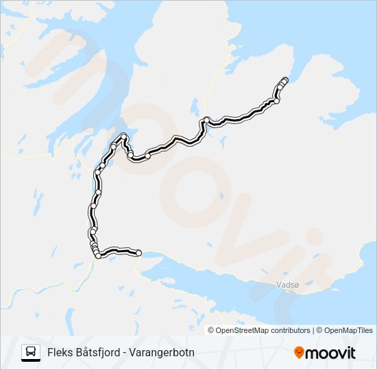 FLEKS830 Bus Line Map