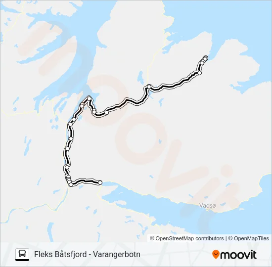 FLEKS830 Bus Line Map