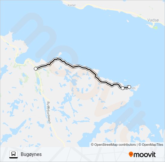 FLEKS832 Bus Line Map