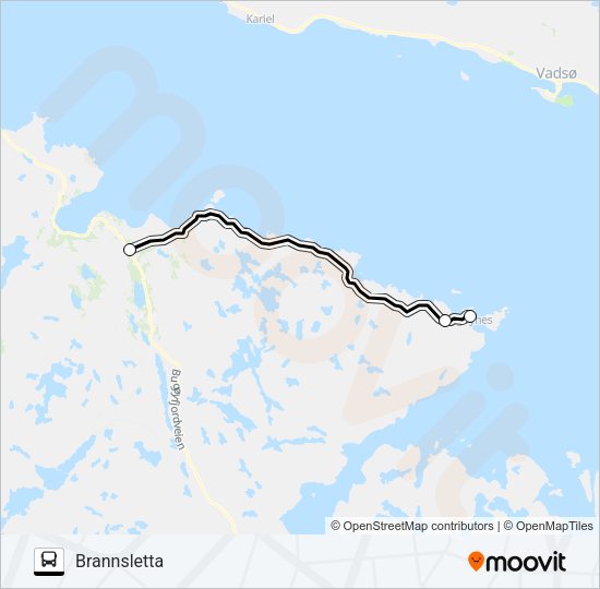 FLEKS832 Bus Line Map