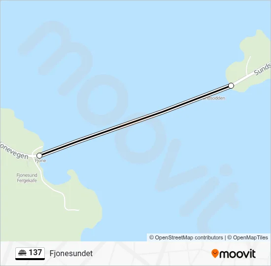 137 Ferry Line Map