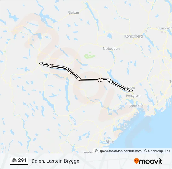 291 Ferry Line Map