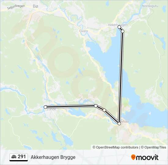 291 Ferry Line Map