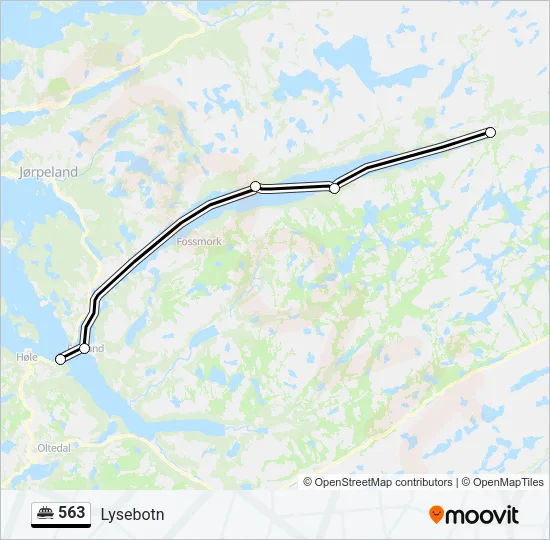 563 Ferry Line Map