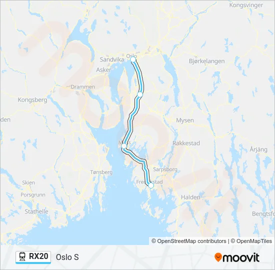 RX20  Line Map