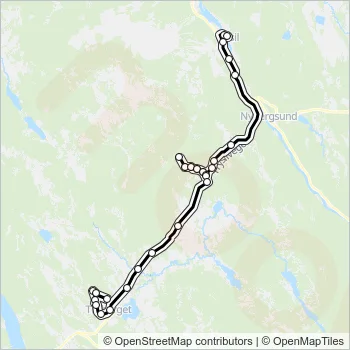 833 Bus Line Map