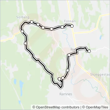 1520 Bus Line Map
