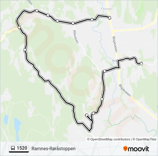 1520 Bus Line Map