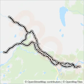 897 Bus Line Map