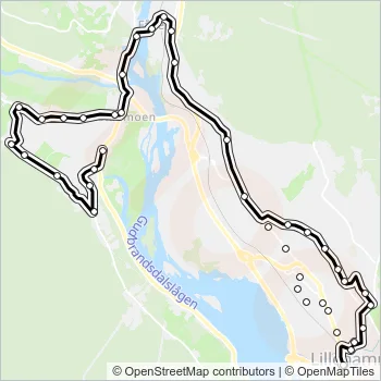 B1 Bus Line Map