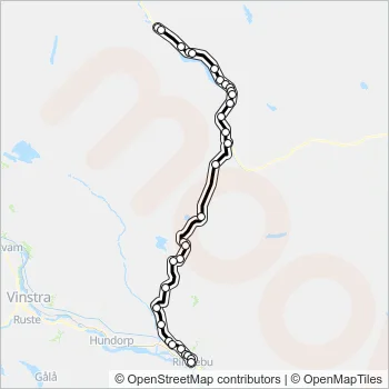 206 Bus Line Map