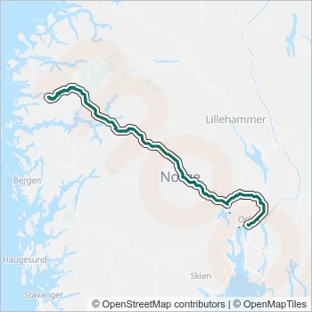 VY170 Bus Line Map