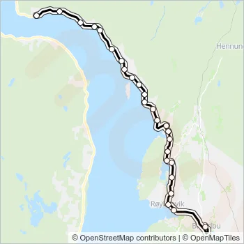 112 Bus Line Map